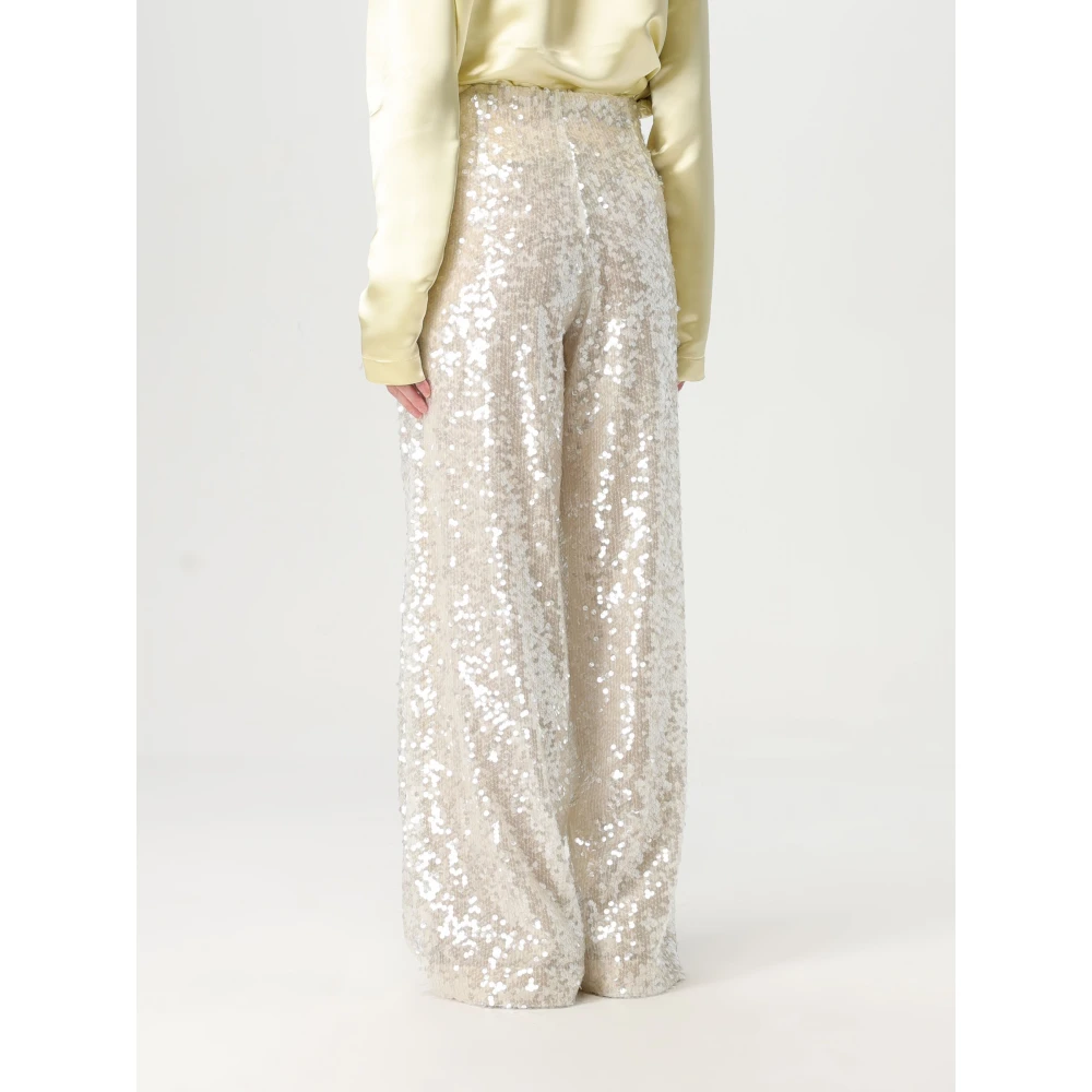 Philosophy di Lorenzo Serafini Paillettenbroek voor stijlvolle outfits Beige Dames