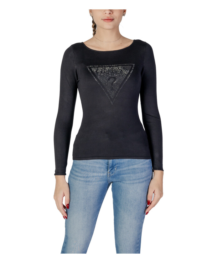 pull-noir-col-rond