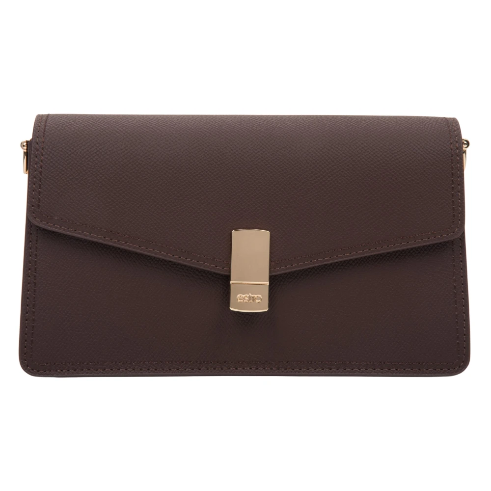 Estro Women's Brown Elegant Shoulder Bag