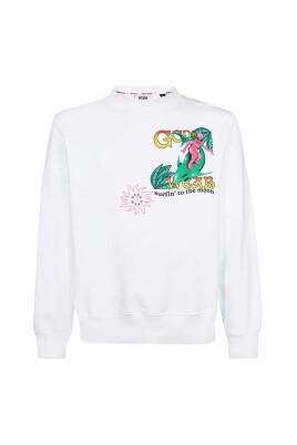 sweatshirt-en-coton-avec-col-et-bords-coteles-imprimes