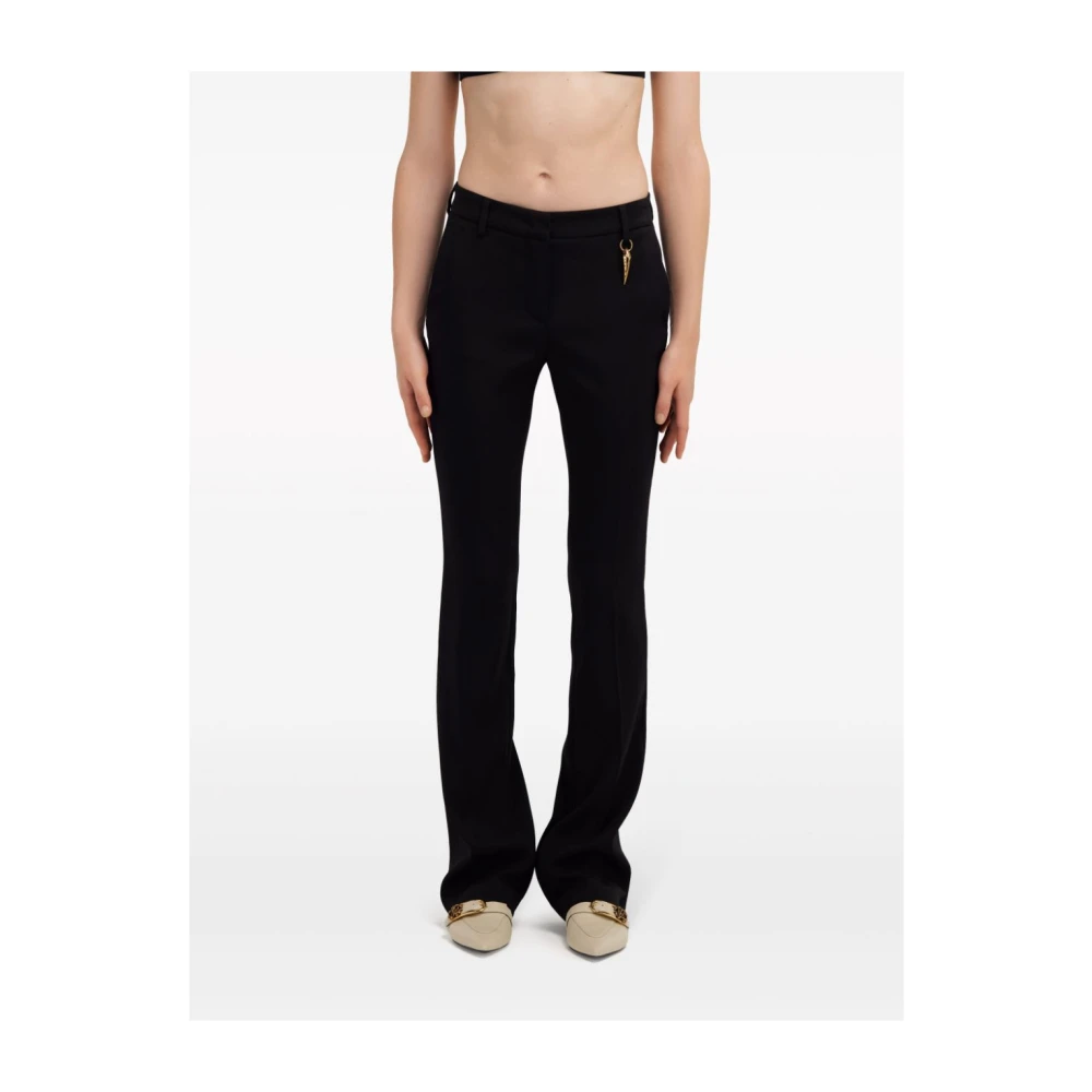 Roberto Cavalli Flare Broek Black Dames