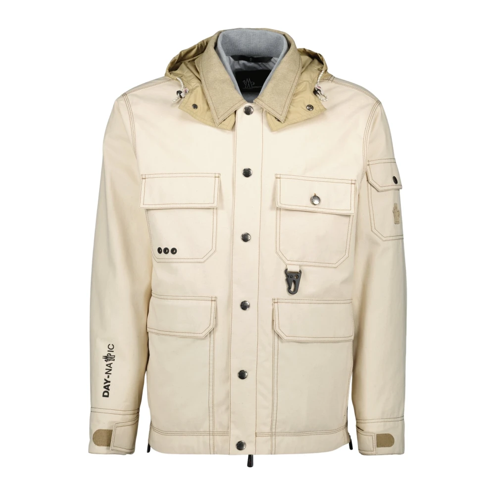 Moncler Katoenen Kelpius Beige Jas Beige Heren