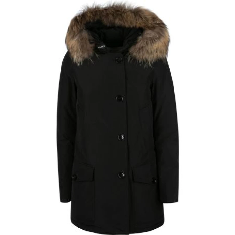 Woolrich Winter Jackets Black Dames