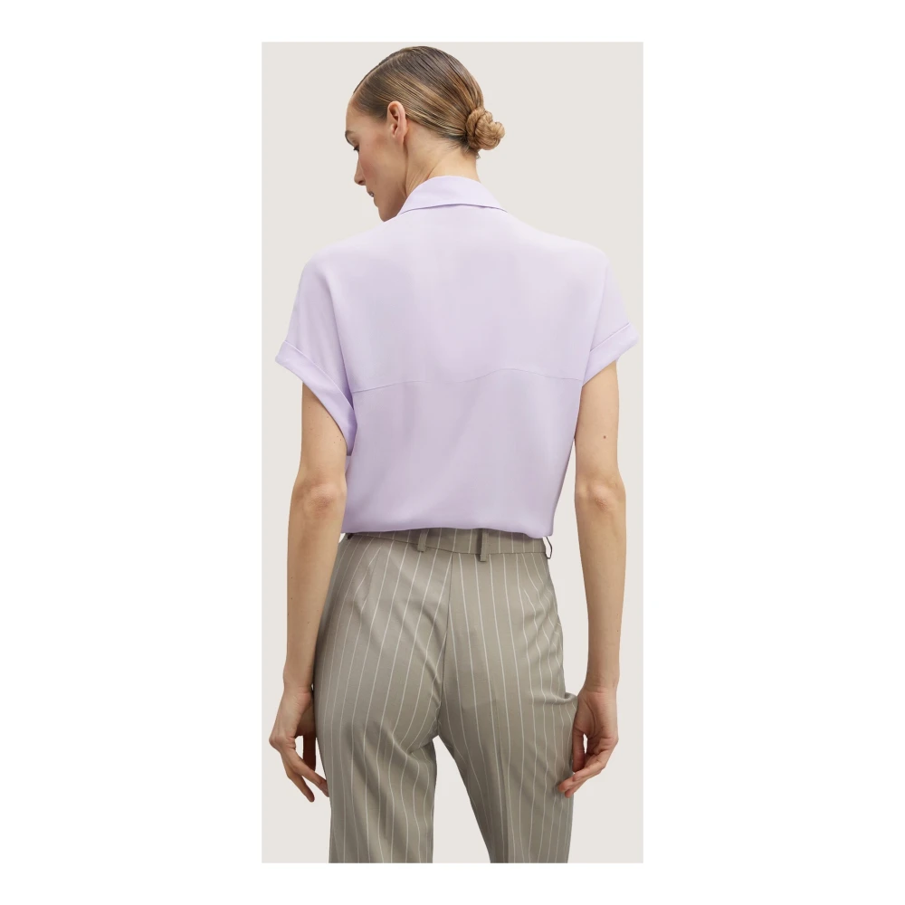 Motivi Blouse met Kimono-mouwen Purple Dames