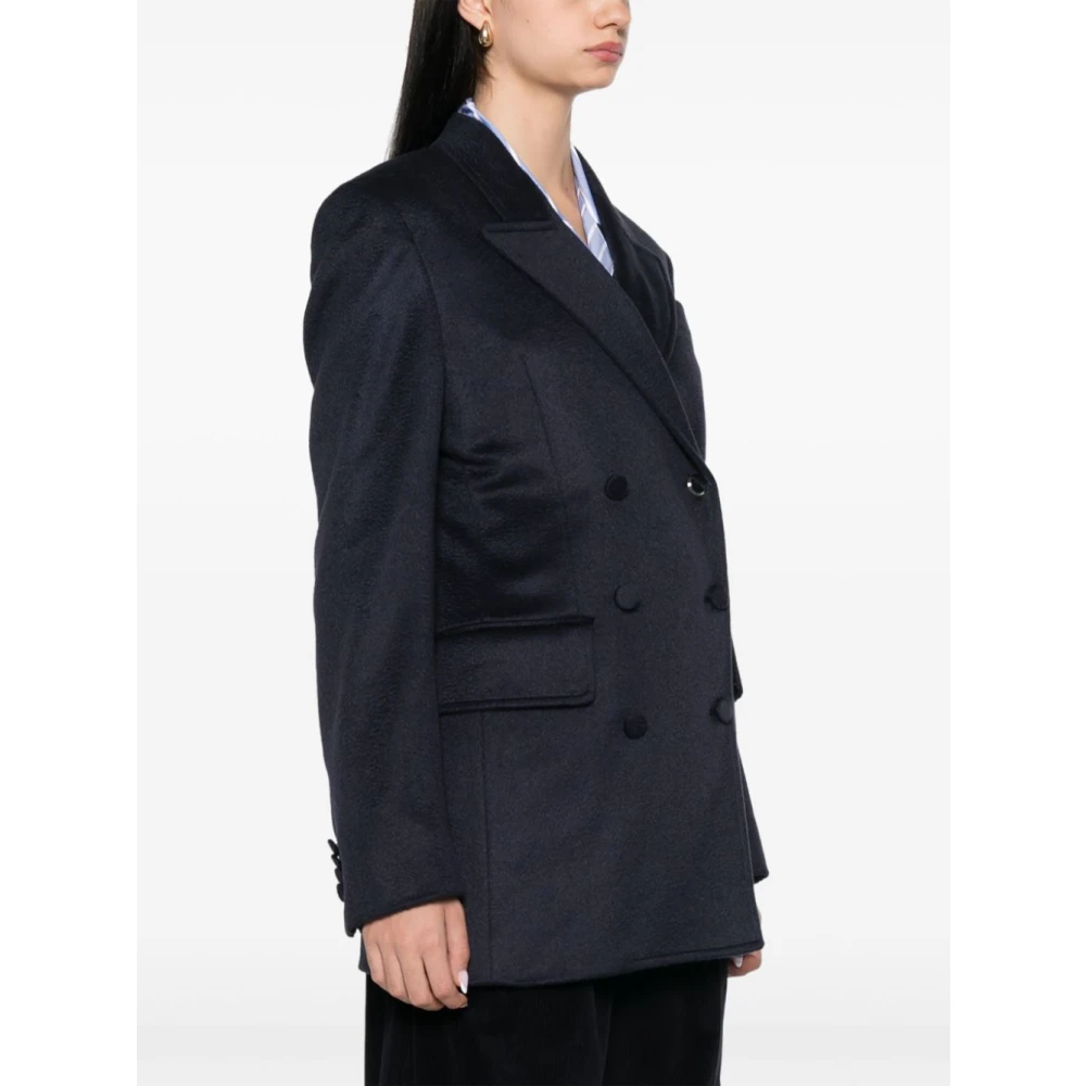 Gabriela Hearst Donker Marineblazer voor Mannen Blue Dames