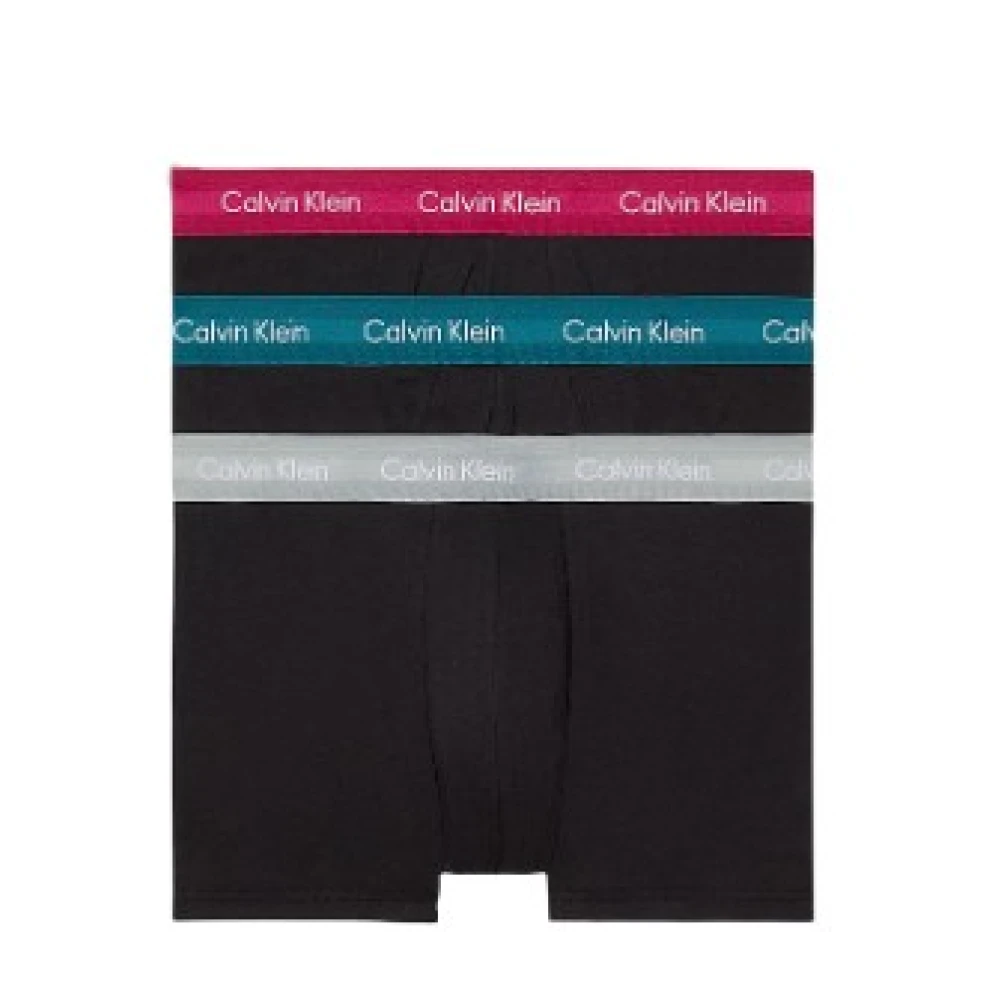Calvin Klein Low Rise Trunk Pack in Zwart Black Heren