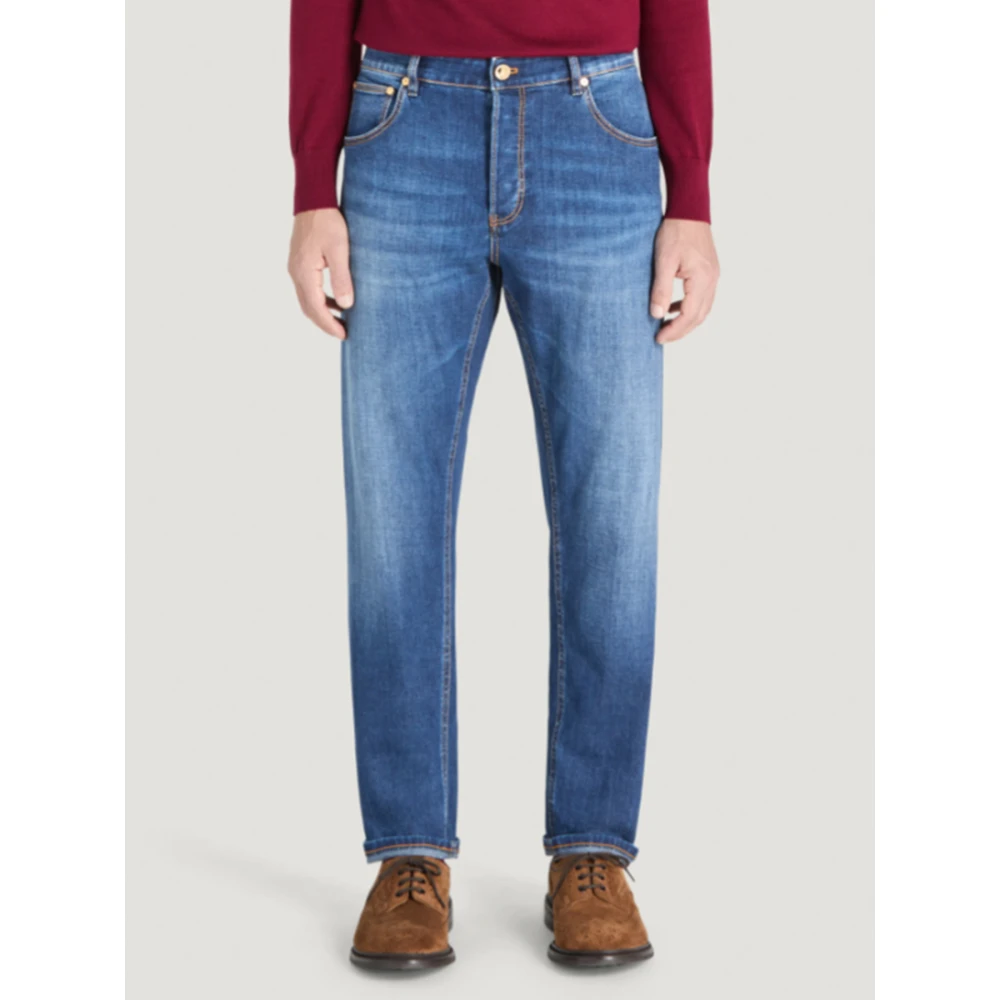 PT Torino Reggae Denim Stretch Jeans in blauw Blue Heren