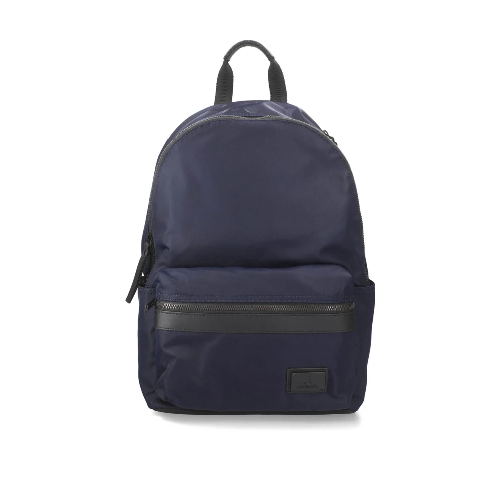 Premiata Blauwe Nylon Rugzak Stijlvol Model Blue Unisex