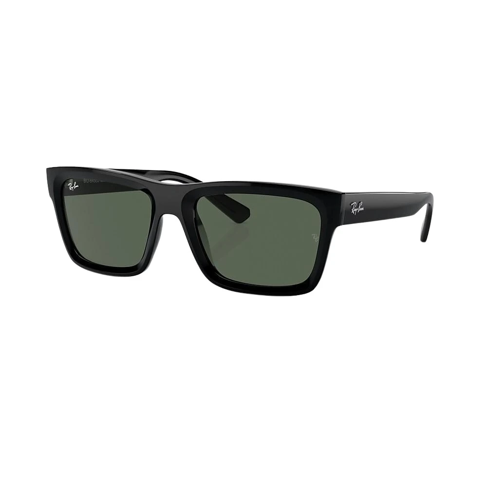 Ray-Ban Unisex Black Sunglasses, 57 Mm, Warren Bio-Based Rb4396 Sunglasses