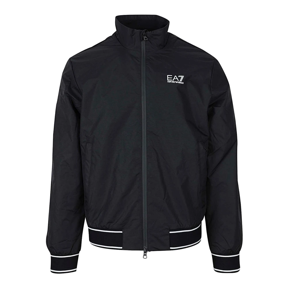 Emporio Armani Ea7 Men's Black Giubbotto - Bomber Jackets - 2XL - Jackets
