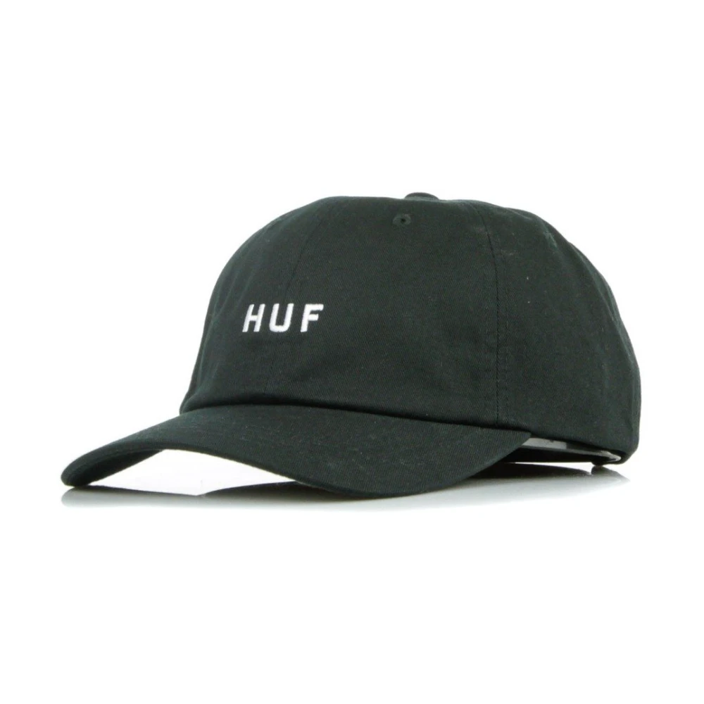 HUF Verstelbare Gebogen Klep Pet Essentials OG Logo CV Hat Black Unisex