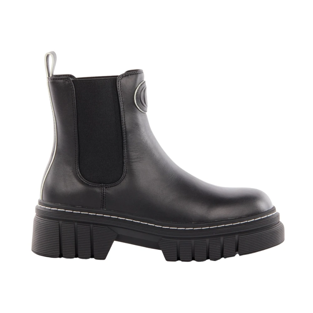 Guess Donna Nero Stivaletti Da Usa Combat - Immagine 2