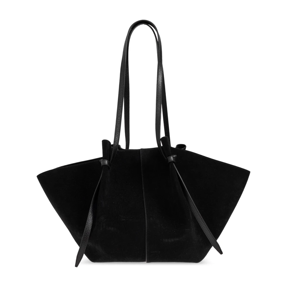 Yuzefi Women's Black Large Mochi Bag - Shopping Bags - One Size - Bags