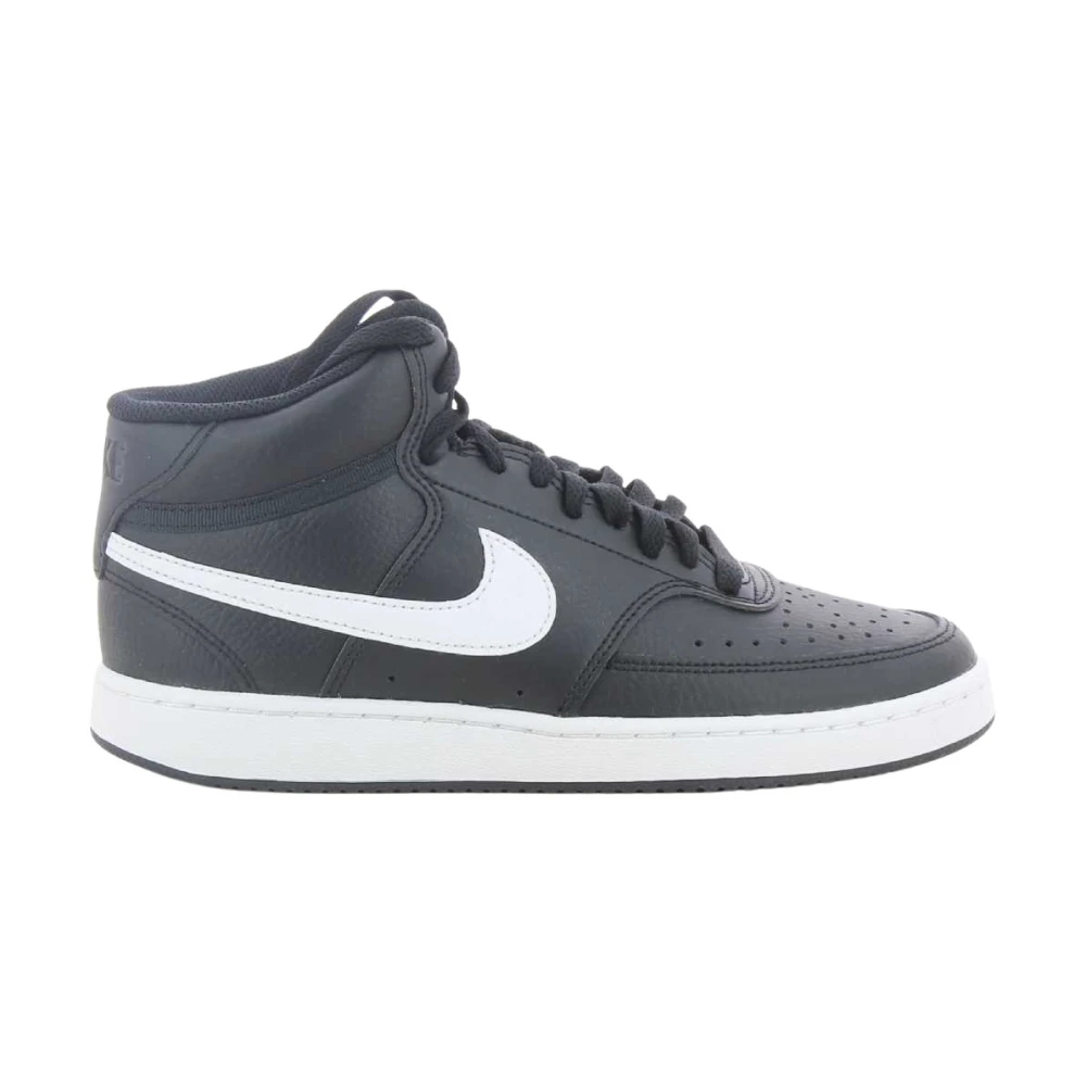 Nike Court Vision Mid WS Skor Black, Dam