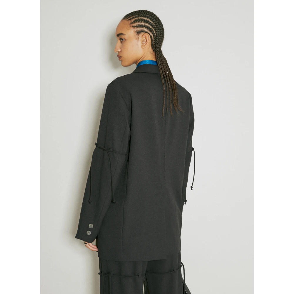 Song for the Mute Op maat gemaakte pak blazer Black Dames