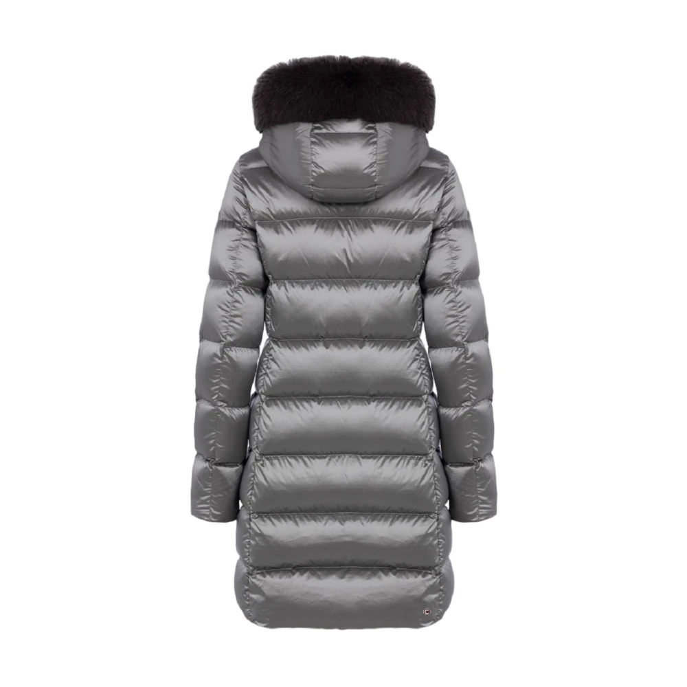 Colmar Grijze winterparka met capuchon Gray Dames