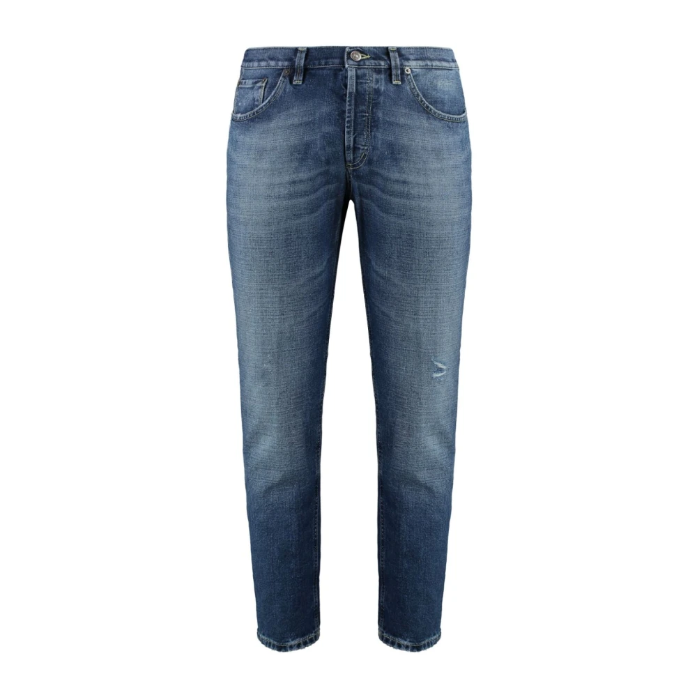 Dondup Blauwe Slim Fit Klassieke Jeans Blue Heren