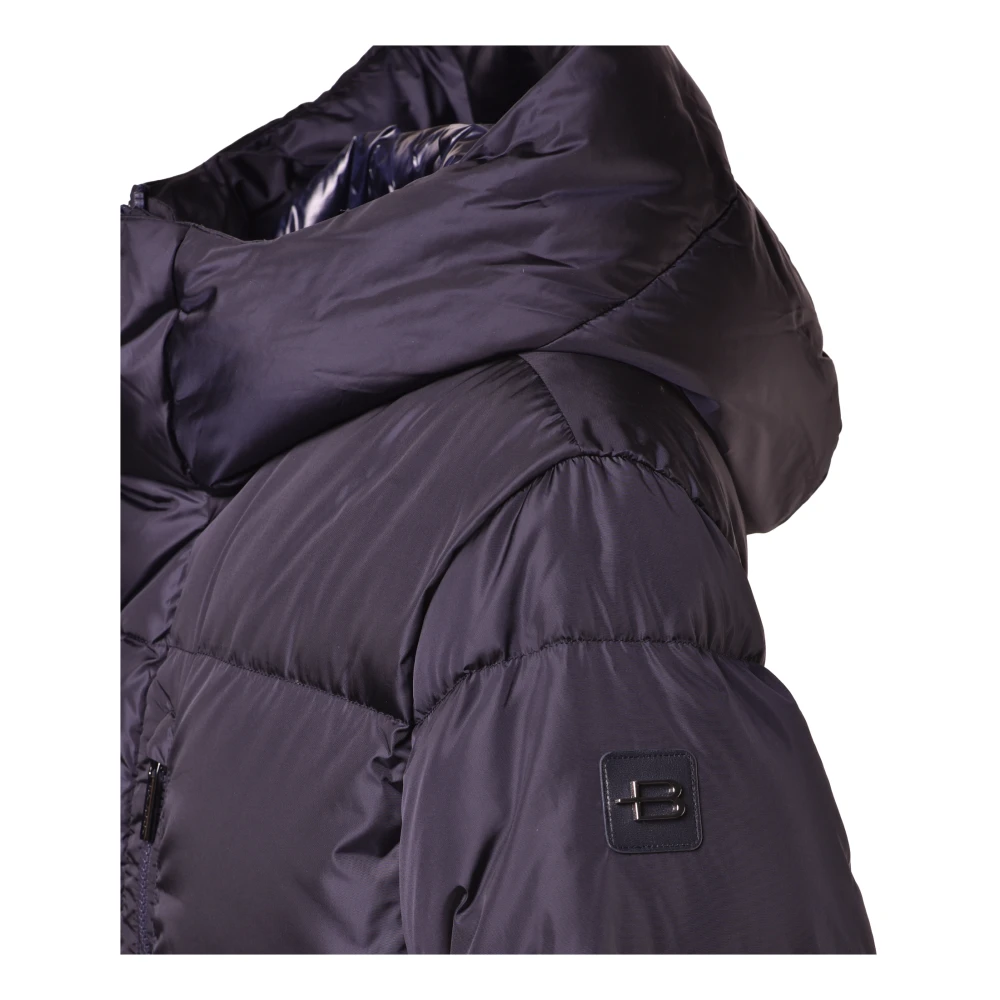 Baldinini Down Jacket Blue Heren