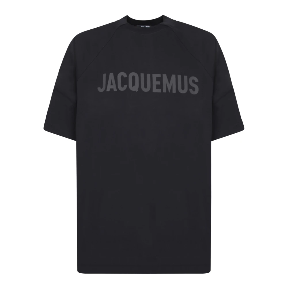 Jacquemus Zwarte Klassieke T-shirt Black Heren