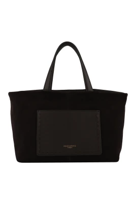 Cassis Daim Tote