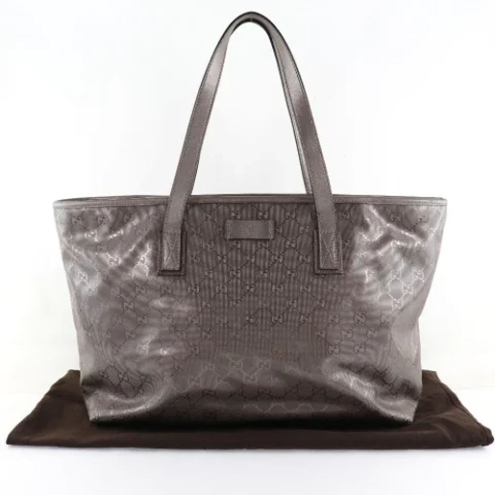 Gucci Vintage Pre-owned Fabric gucci-bags Gray Dames
