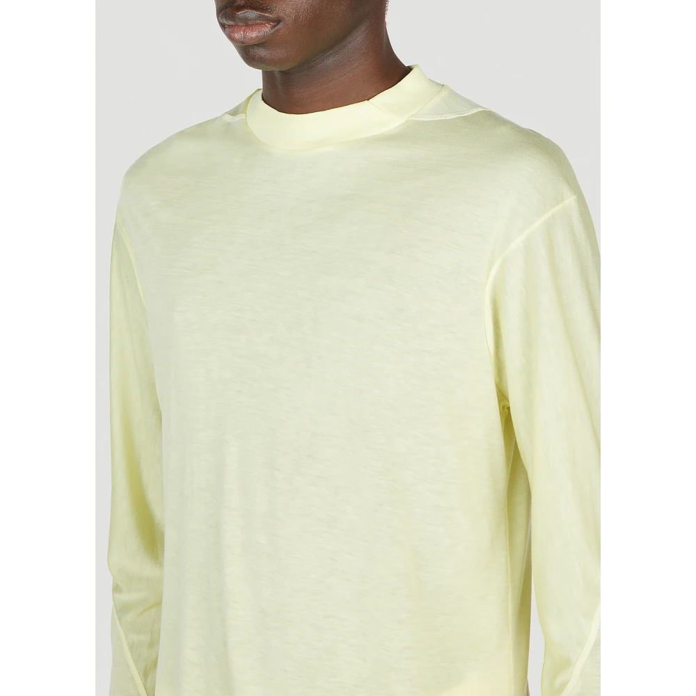 Post Archive Faction Jersey Longsleeve T-Shirt met Duimgaten Green Heren