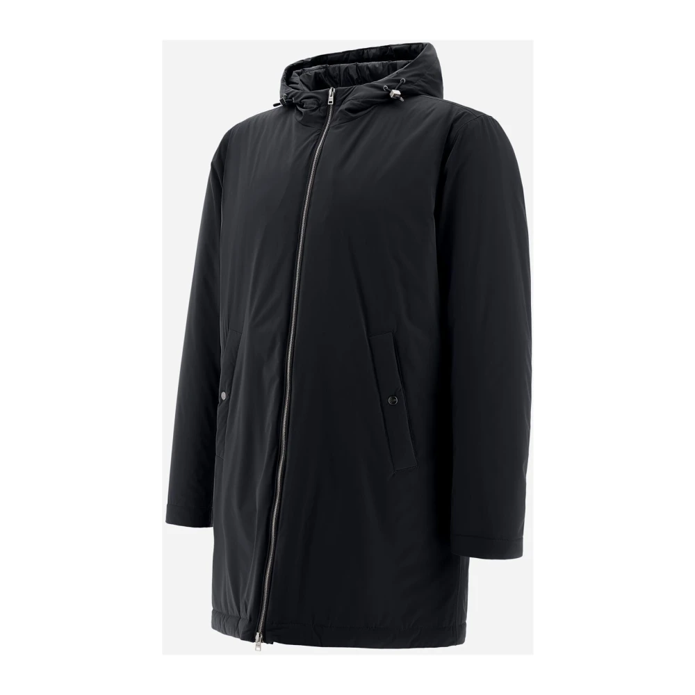 Herno Stijlvolle Resort Parka in Ponente Black Heren