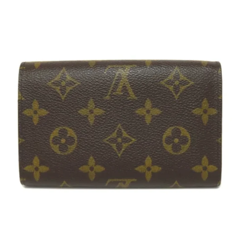 Louis Vuitton Vintage Pre-owned Canvas wallets Brown Dames