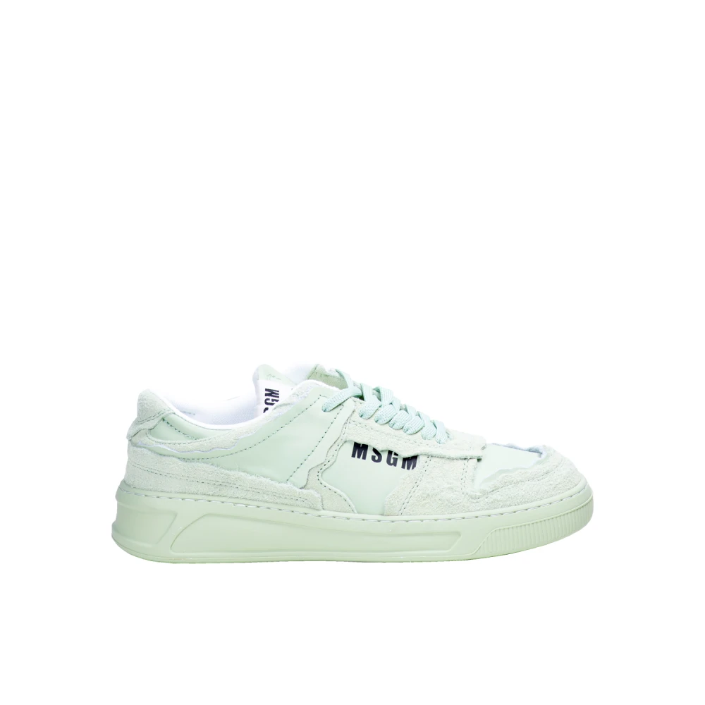 Msgm Fantastische Groene Trainer Heren Schoenen