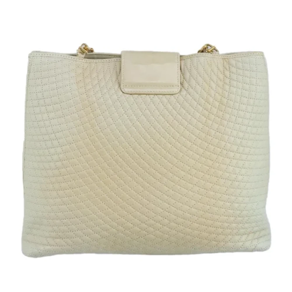 Bally Pre-owned Leather shoulder-bags Beige Dames