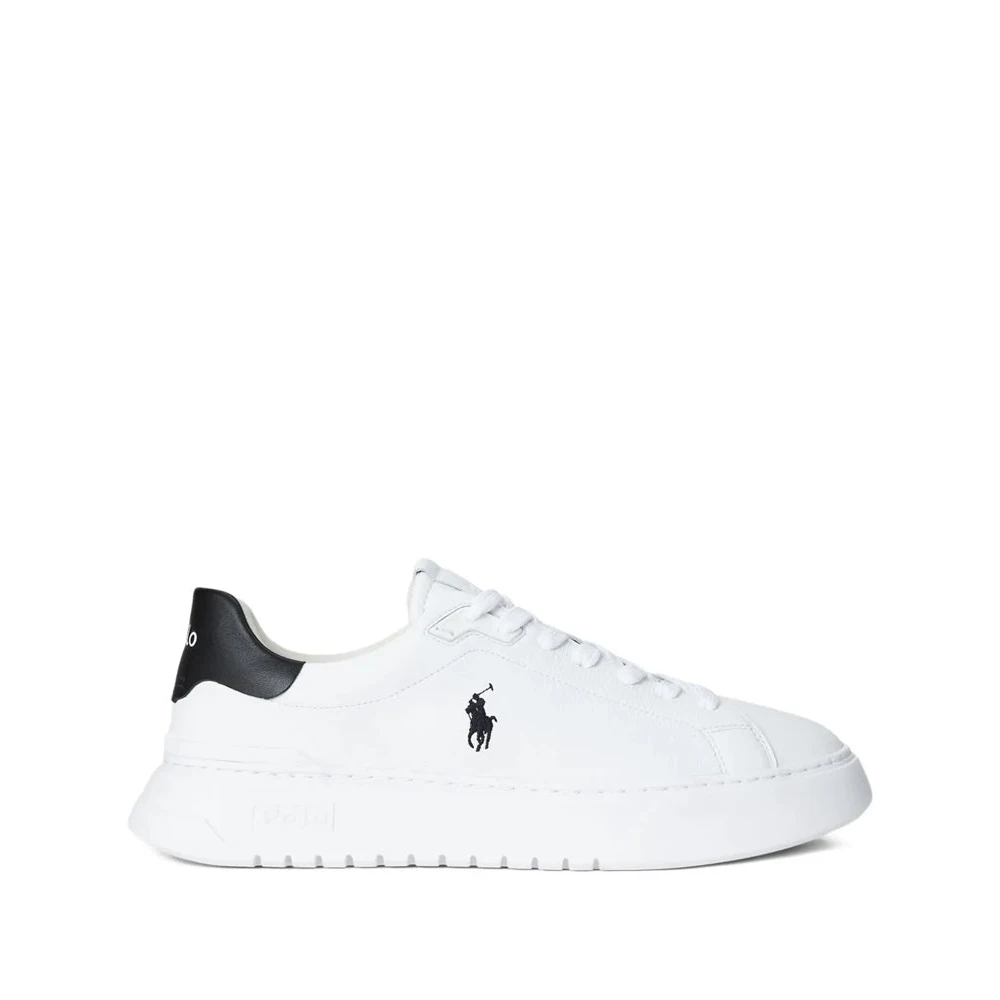 Polo Ralph Lauren Uomo Bianco Scarpe, 46 Eu, New,