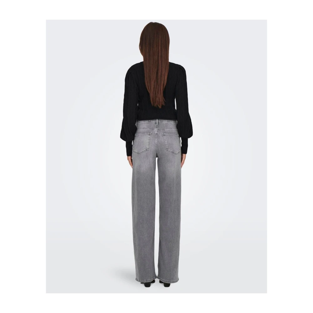 Only Lichtgrijze Denim Dames Jeans Gray Dames