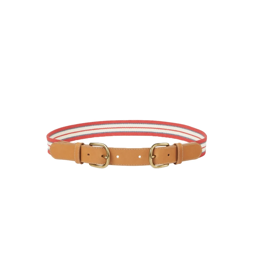 Ines De La Fressange Paris Rood en wit Adeline riem Multicolor Dames