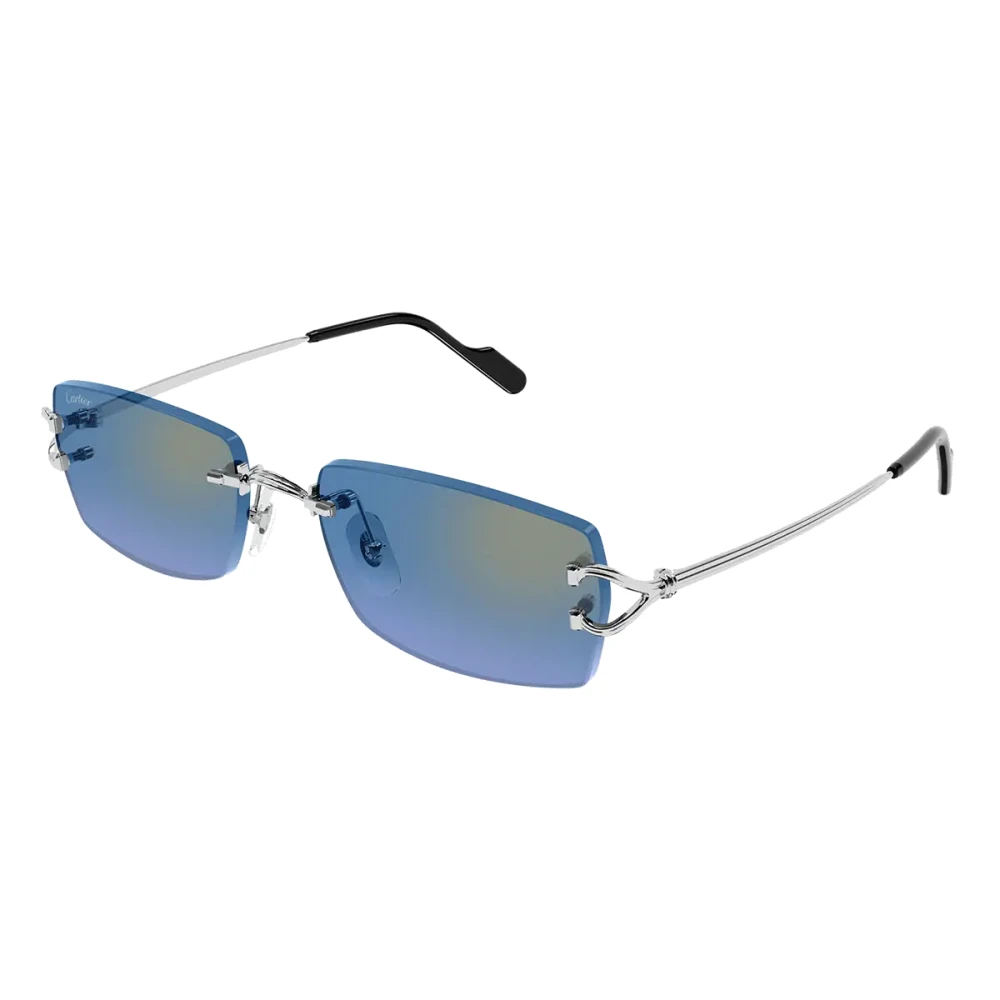 Cartier Unisex Geel Sunglasses