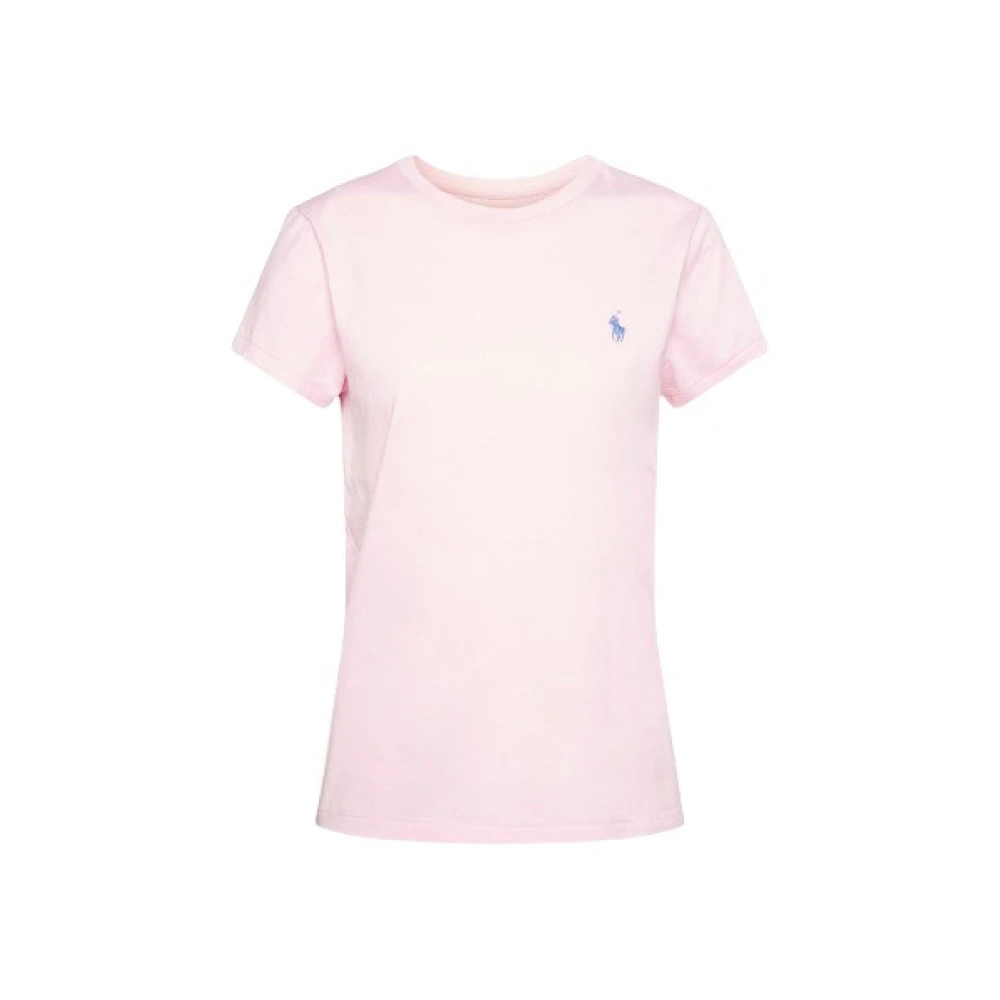 Polo Ralph Lauren Klassiek Ronde-Hals T-Shirt Pink Dames