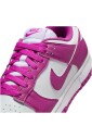baskets-basses-blanches-fuchsia