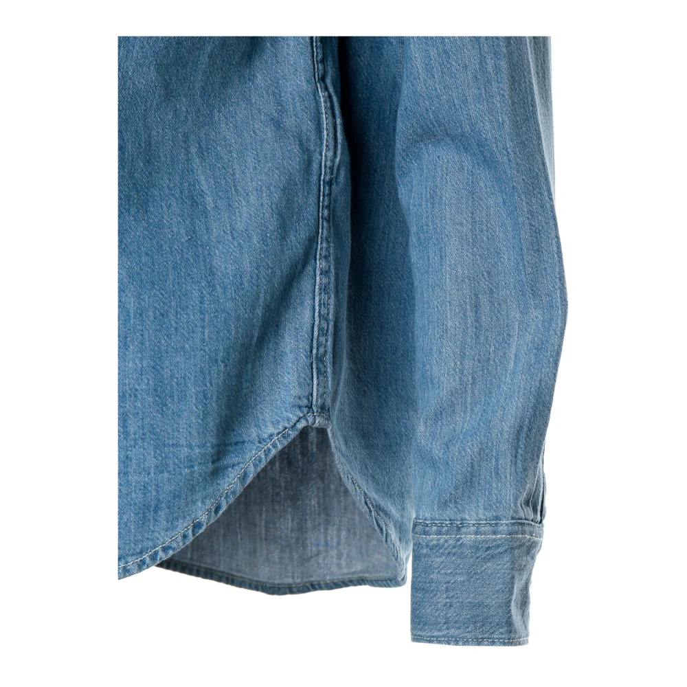 Levi's Iconische Western Blouse Blue Dames