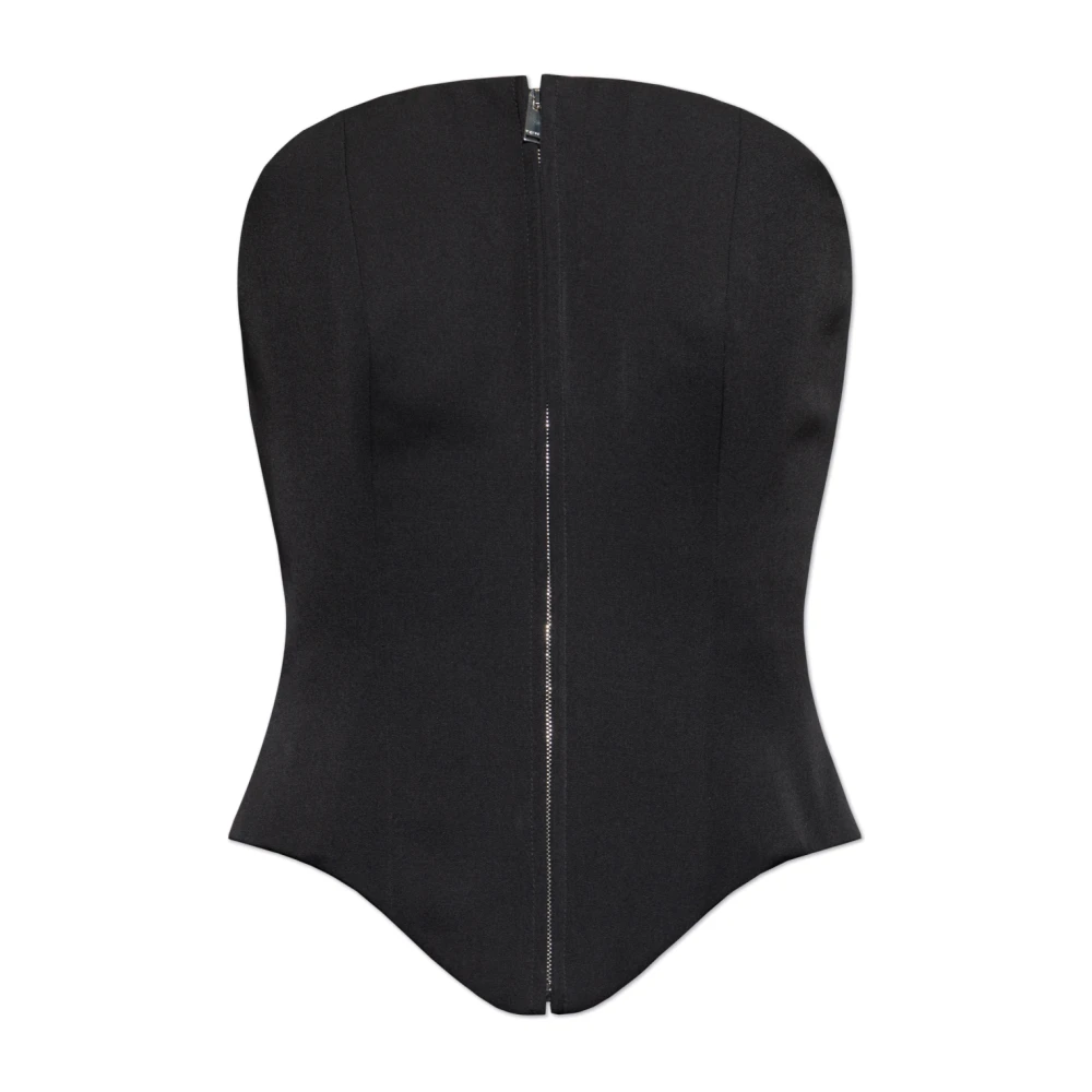 Alexander mcqueen Wollen Korset Black Dames
