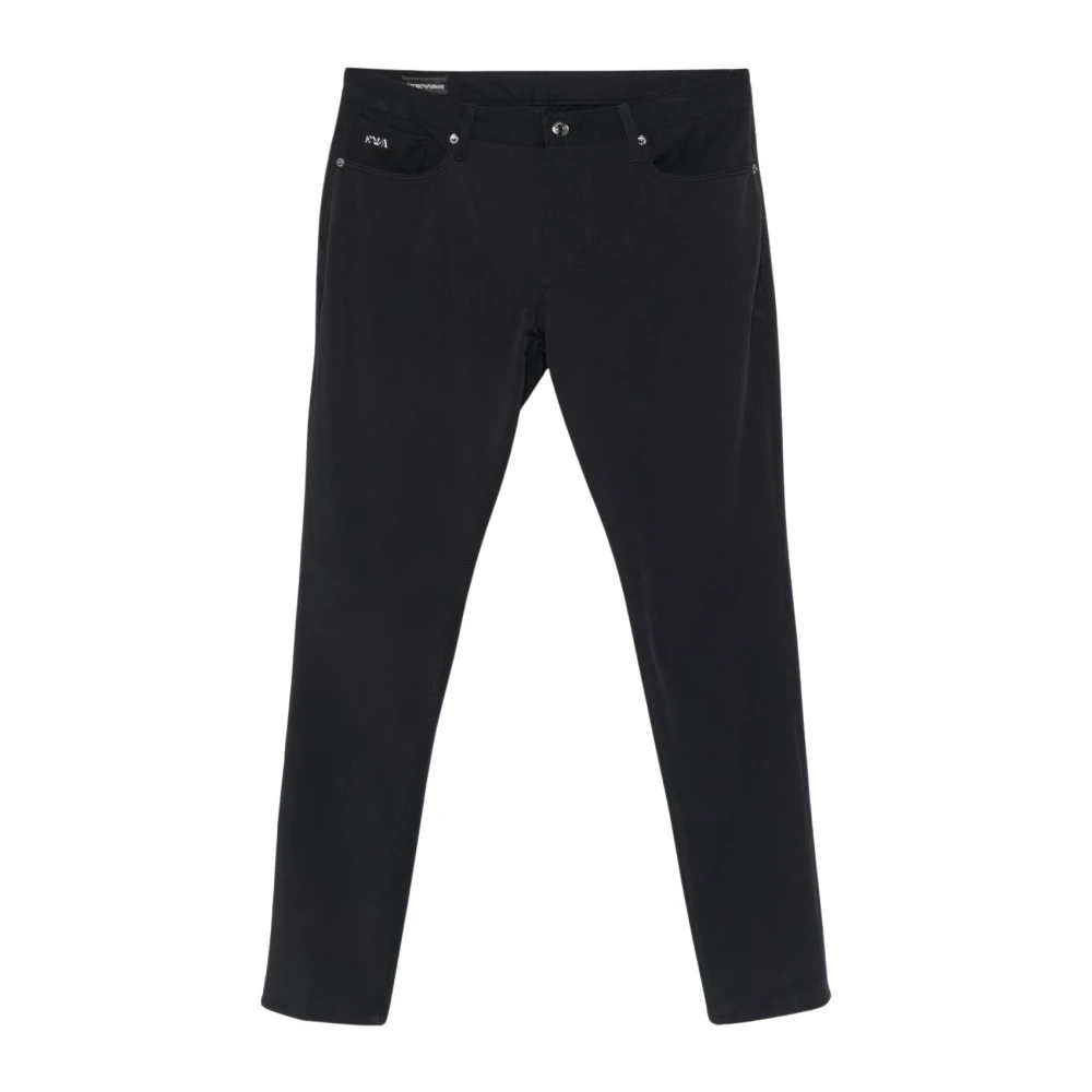 Emporio Armani Mannelijk Blauw Jeans Heren, W34, Five-Pocket Broek
