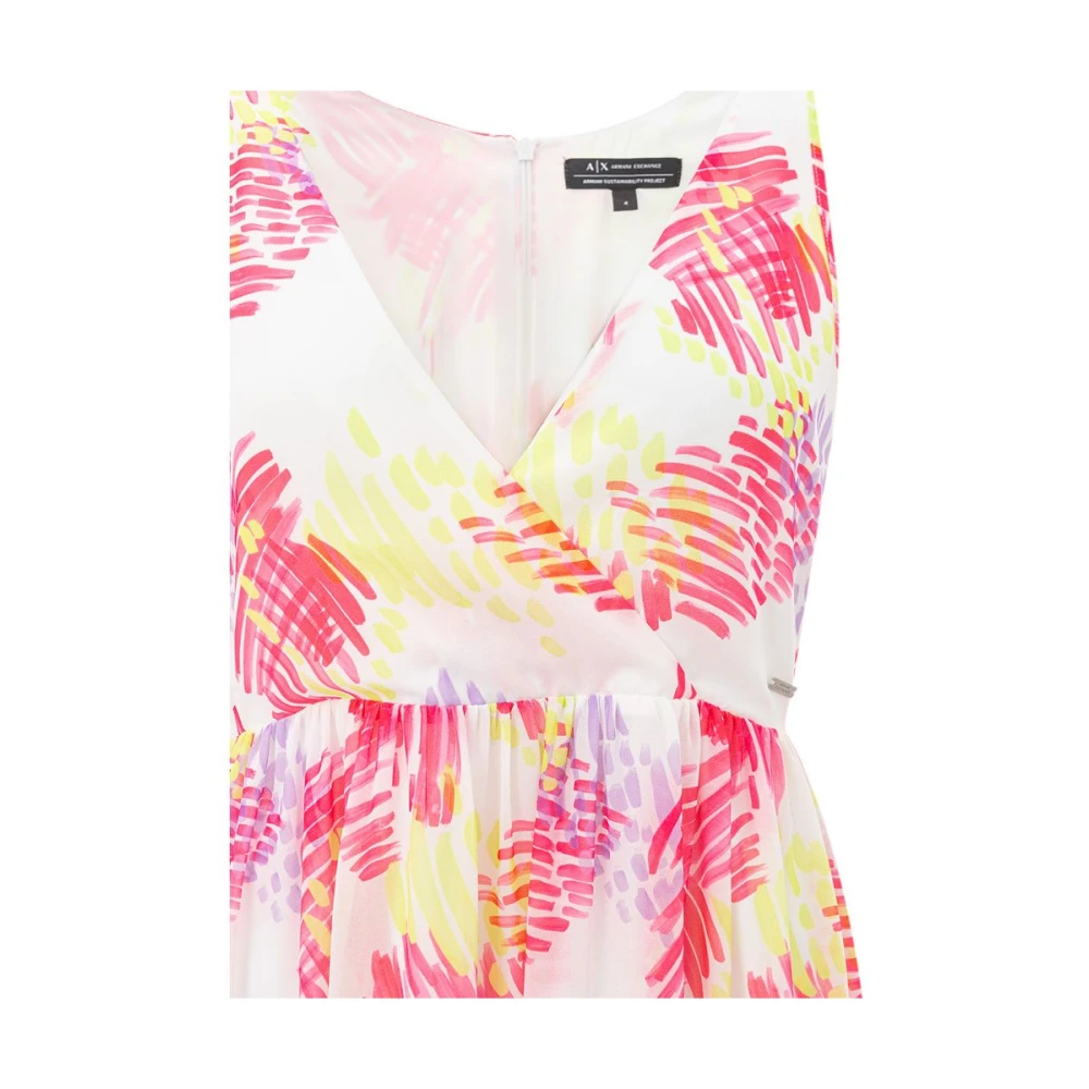 Armani Exchange Chic Roze Polyester Blazer Multicolor Dames