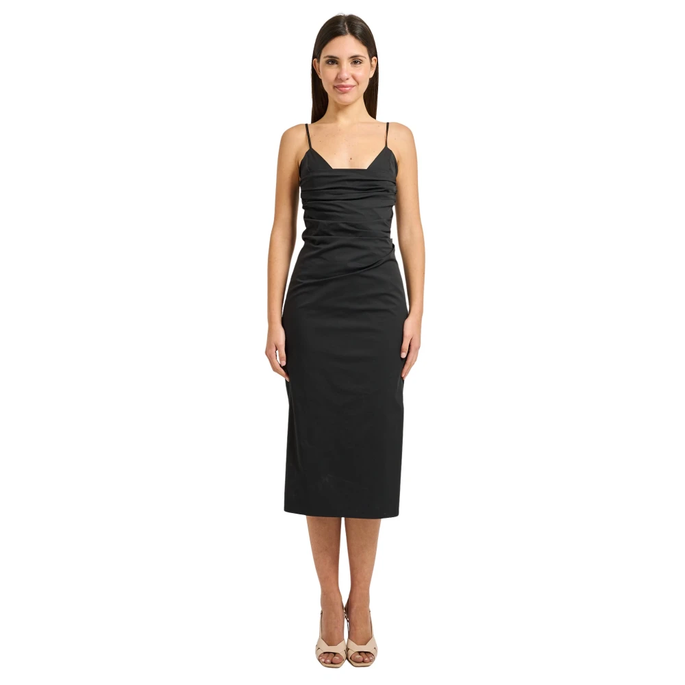 Patrizia Pepe Mujer Negro Vestidos, Talla: M