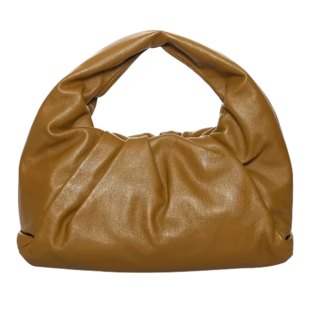 Bottega Veneta Vintage Pre-owned Leather pouches Brown Dames