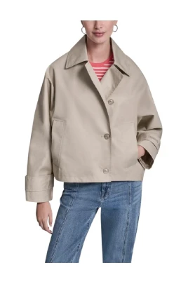 Short Single Breasted Dolman Jacket