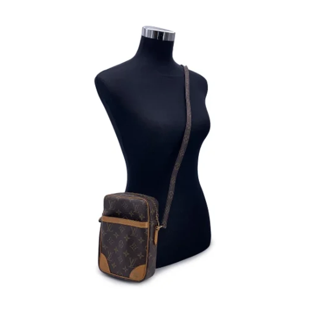 Louis Vuitton Vintage Pre-owned Canvas crossbody-bags Brown Dames