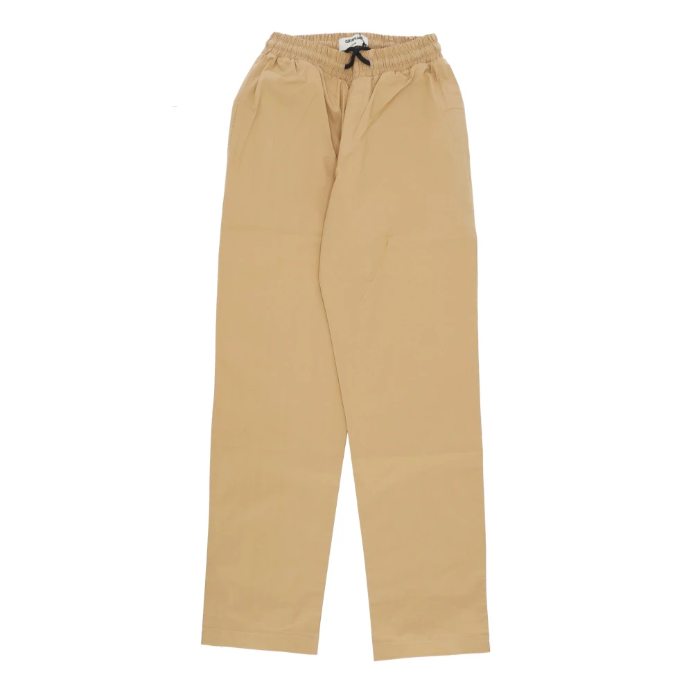 Cat Brown Long Drawcord Pant - Male - Straight Trousers - Xl - Trousers