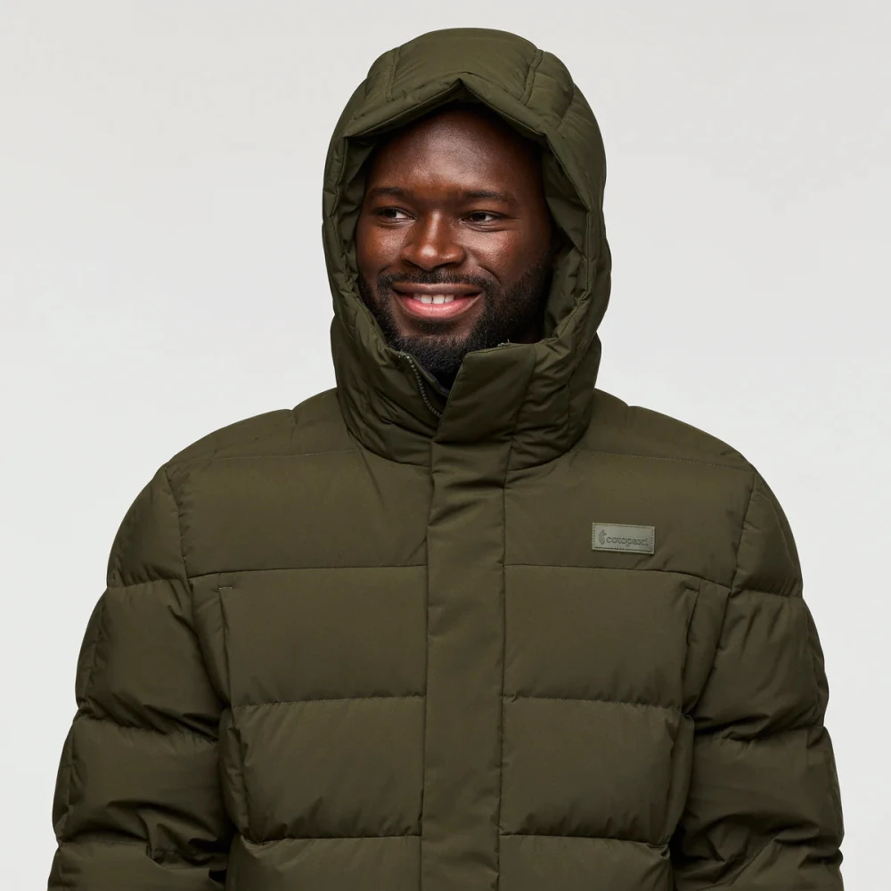 Cotopaxi Alivio donsparka met winddichte capuchon Green Heren