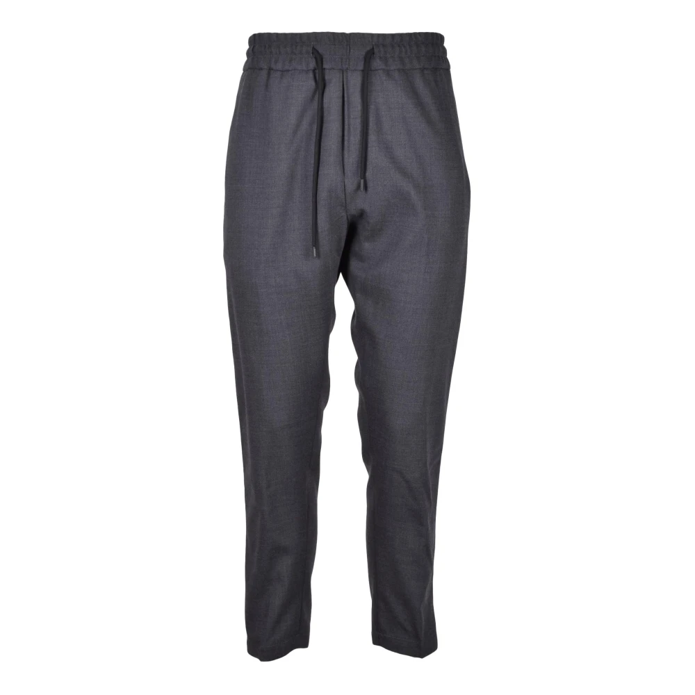 Dondup Wolmix Stretchbroek Black Heren