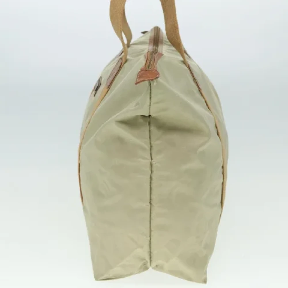 Dior Vintage Pre-owned Fabric totes Beige Dames