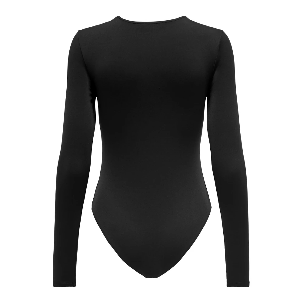 Only Elegant Basic Bodysuit Black Dames