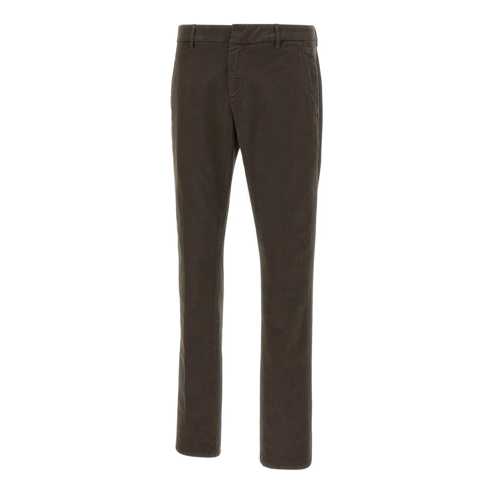 Dondup Bruine Broek Stijlvol Brown Heren